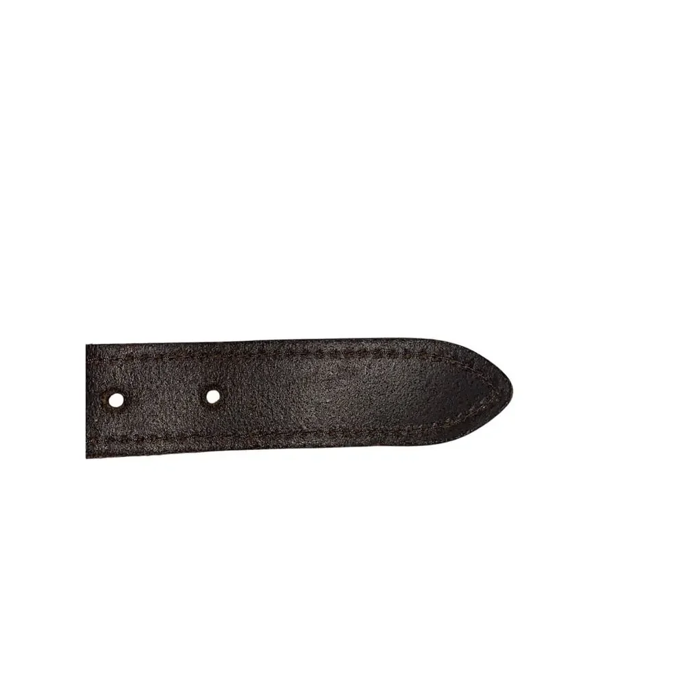 Chicago White Sox Belt Mens 30 Vineyard Vines Leather Woven Preppy Brass Buckle